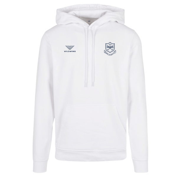 North Down Hockey Club Fleece Hoodie - White